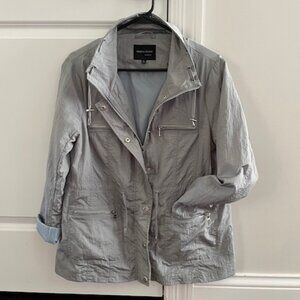 Rebecca Elliot Full Zipper Snap Button Closure All Weather Jacket